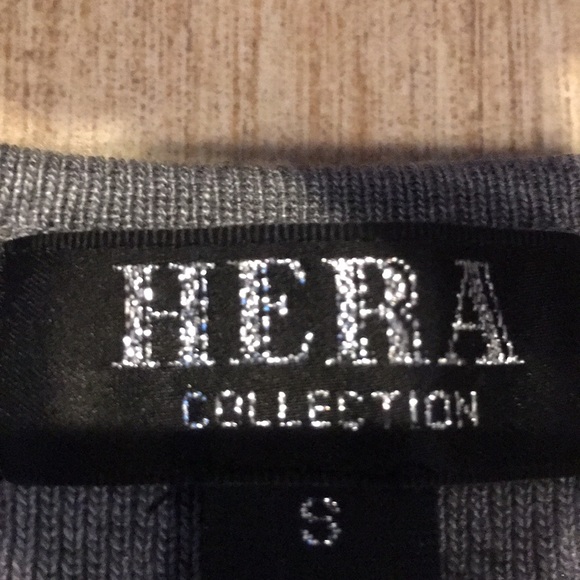 Gorgeous Sexy Gray Sweater Dress - Picture 4 of 8